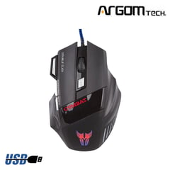 ARGOMTECH - Mouse Gaming Combat Ms42 Usb Arg-ms-2042bk