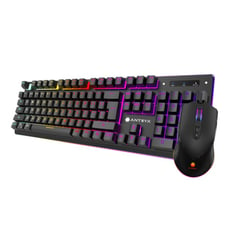 ANTRYX - COMBO SEMI-MECANICO GAMER GC-2200 TECLADO Y MOUSE