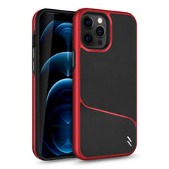 ZIZO - Case Division para Iphone 12 Pro Max (6.7") - Negro con rojo