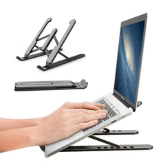 OEM - Soporte Para Laptop y Macbook - Plegable Regulable - Abs y Metal