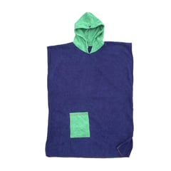 GENERICO - TOALLA PONCHO CORDANO ADULTO AZUL CAP ML