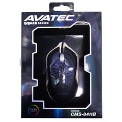 AVATEC - MOUSE GAMING CON LUCES RGB CMS-8411B