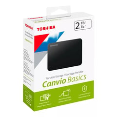 TOSHIBA - DISCO DURO EXTERNO 2 TB CANVIO BASICS USB 3.0