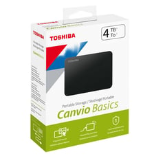 TOSHIBA - DISCO DURO EXTERNO 4 TB CANVIO BASICS USB 3.0