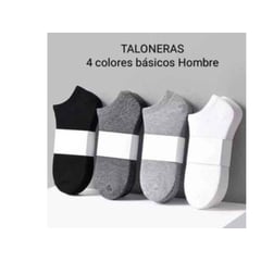 GENERICO - Medias Taloneras Hombre 12 pares