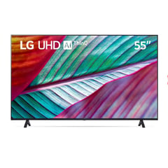 LG - Televisor 55" 4K UHD Smart ThinQ AI 55UR7300PSA (2023)