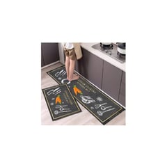 IMPORTADO MC - Pack x 2 Alfombra decorativa tapete antidesliza