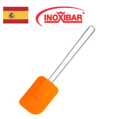 OEM - Espatula Silicona PROFESIONAL Mango Acero Inoxidable Marca INOXIBAR