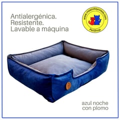 GENERICO - CAMA PARA PERROS 70X60CM TALLA L ANTIALÉRGICA Y LAVABLE