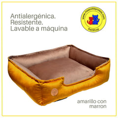 GENERICO - CAMA PARA PERROS 70X60CM TALLA L ANTIALÉRGICA Y LAVABLE