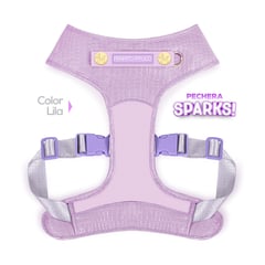 PERRITO PITUCO - PECHERA SPARKS LILA TALLA S