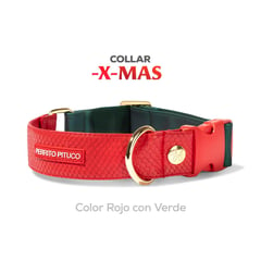 PERRITO PITUCO - COLLAR XMAS TALLA L