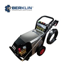 BERKLIN - HIDROLAVADORA DE ALTA PRESION DE 3 HP 1480 PSI CON 4 BOQUILLAS PISTOLA LARGA