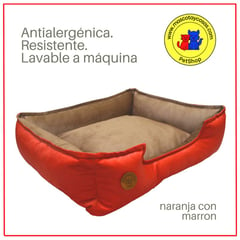 GENERICO - CAMA PARA PERROS 60X50CM TALLA M ANTIALÉRGICA Y LAVABLE