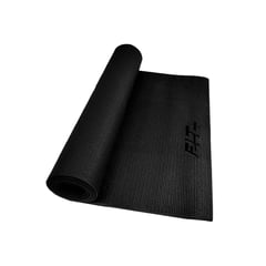 FIT PLUS - Colchoneta Yoga Mat Antidezlizante De 3mm Negro