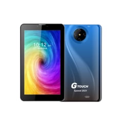 GTOUCH - Tablet SPEED 2021, 7", Android 10 Go, 4G LTE, 32GB, Ram 2GB - Color Neon Blue