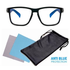 GENERICO - Lentes Antiblue para Computadora Celulares Pantalla Azul - Negro