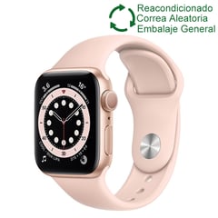 APPLE - Watch series 6 (40mm,GPS)-Rosa reacondicionado(NO NUEVO)