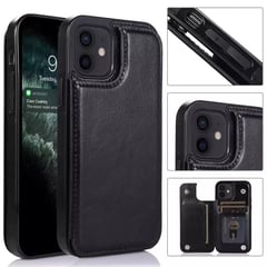 GENERICO - Case billetera para iPhone 12 pro max