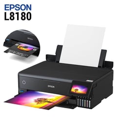 EPSON - Impresora L8180 Epson Multifuncional Sistema continuo Fabrica A3 CISS