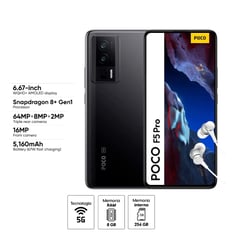 XIAOMI - Smartphone AMOLED Poco F5 Pro 12GB 256GB - Black