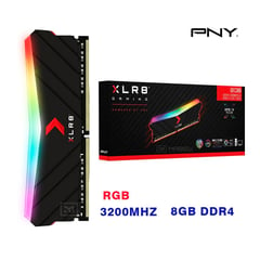 PNY - MEMORIA RAM XLR8 RGB Gaming/8GB/DDR4/3200 MHZ/DIMM