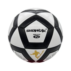 SHOWGOL - Pelota de Fútbol FX PU Talla 5 - Negro.