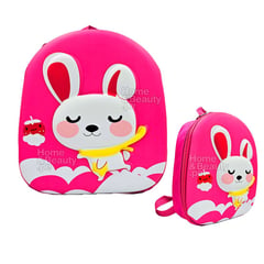 GENERICO - MOCHILA KIDS KAWAI 3D MODELO CONEJA COLOR FUCSIA