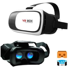 GENERICO - Google cardboard lentes realidad virtual 3d vr box