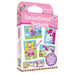 GALT - Juego Manualidades Sensational Sequins Fairies and Unicorns