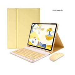 GENERAC - Funda con Teclado Ratón Ñ para Samsung Galaxy Tab S6 Lite 10.4 SM