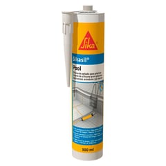 SIKA - Silicona para piscinas Sikasil Pool transparente x 300ml