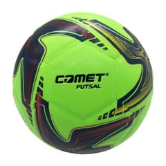 COMET - Pelota de Futsal Cuero Talla 3.5 VERDE