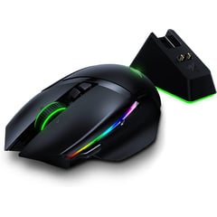 RAZER - Mouse Gamer Basilisk Ultimate Con Dock - Negro