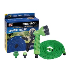 GENERICO - Manguera Expandible 30 Metros Magic Hose VERDE