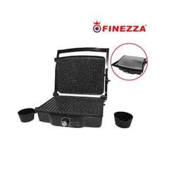 FINEZZA - Parrillera Eléctrica Finezza Antiadherente con Regulador FZ-802EG