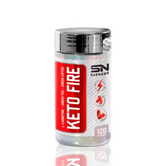 SUPREME NUTRITION - Quemador de Grasa Keto Fire 120 Caps