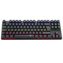 T DAGGER - Teclado Mecánico Gamer T-Dagger BORA Rainbow T-TGK313 Red Switch