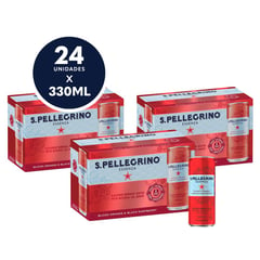 SAN PELLEGRINO - ESSENZA BLOOD ORANGE 330ML X 24