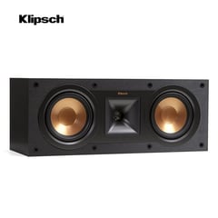 KLIPSCH - Parlante Central R-25C Woofers IMG Dobles De 5-14 Negro