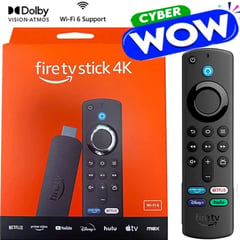 AMAZON - Fire Tv Stick 4k nueva version WIFI 6 2gb ram Control Por Voz Alexa