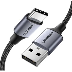 UGREEN - Cable Usb-c 1m Carga Rapida Android Nylon 3a Premium Pc