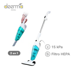 DEERMA - Aspiradora Vertical 2 en 1 - 15000Pa DX118C