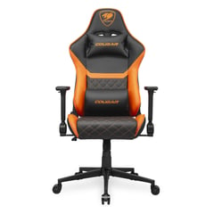 COUGAR - SILLA GAMER ARMOR ONE V2 RECLINA 180° COJINES CUELLO -LUMBAR