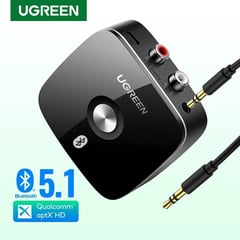 UGREEN - Receptor de Audio Bluetooth 5.1 Aptx HiFi RCA