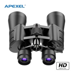 APEXEL - Binoculares Profesionales AP-L-PB10 30X50 Zoom Porro BAK-4