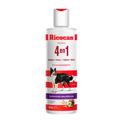 GENERICO - Shampoo para Perro Adulto Ricocan 4 en 1 en Frasco 380ml