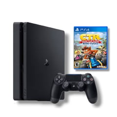 SONY - Consola PS4 Slim 1TB Negro Crash Team Racing Reacondicionada