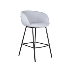 NIHM - Silla Alta de Bar Siba Gris Claro -