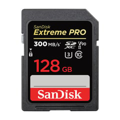 SANDISK - Memoria SD 128GB - 300mb - Extreme Pro